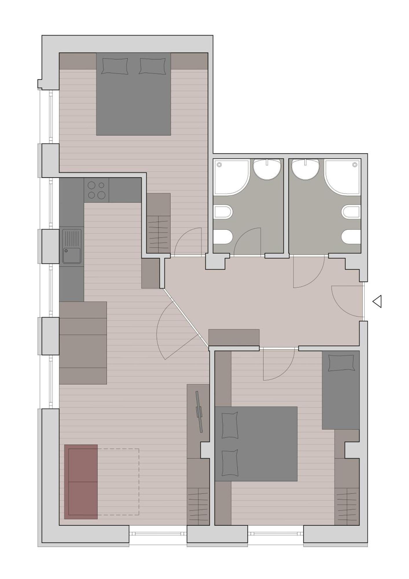 Residence Tombla St. Ulrich in Gröden Zimmer foto